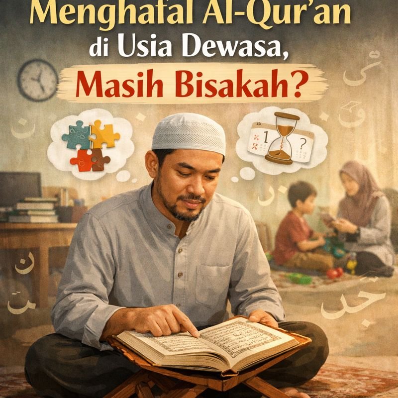 Menghafal Al-Qur’an di Usia Dewasa, Masih Bisakah?